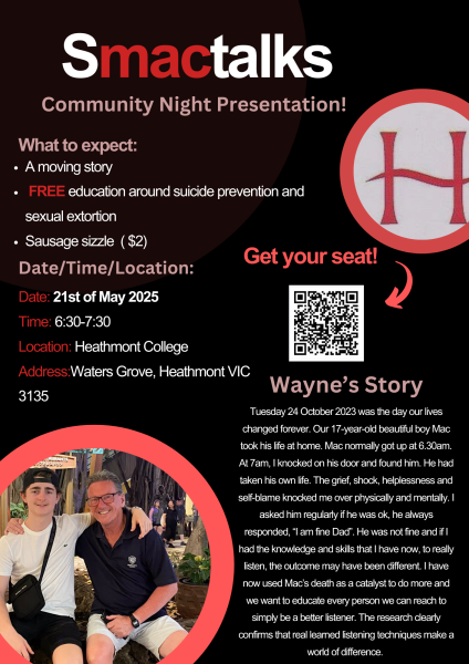Smacktalk Parent & Community Session @ Heathmont College